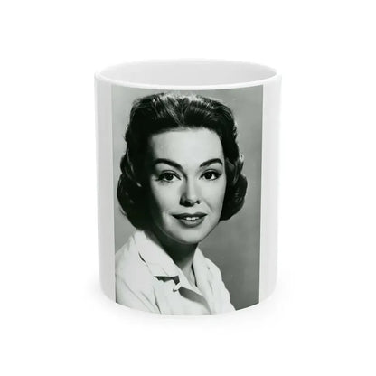 Barbara Rush #259 (Vintage Female Icon) White Coffee Mug 11oz - Go Mug Yourself