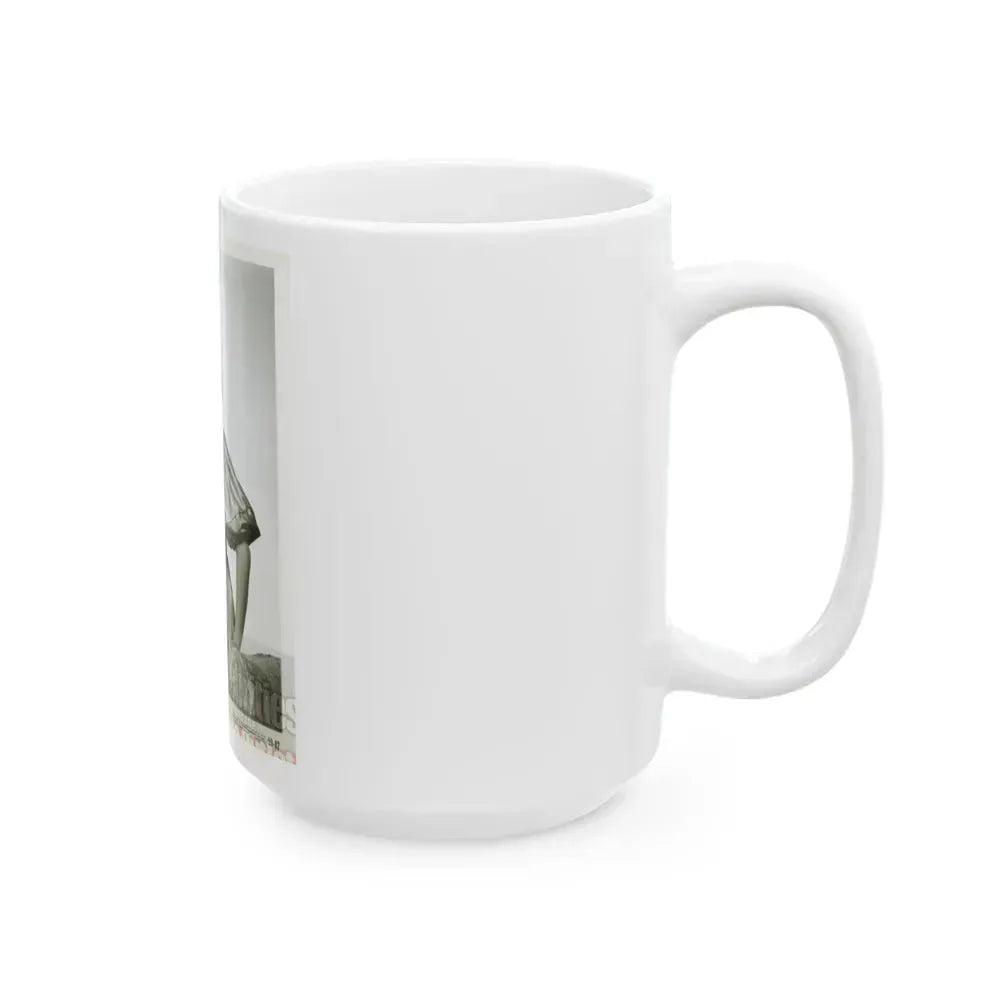 Barbara Rush #34 (Vintage Female Icon) White Coffee Mug - Go Mug Yourself
