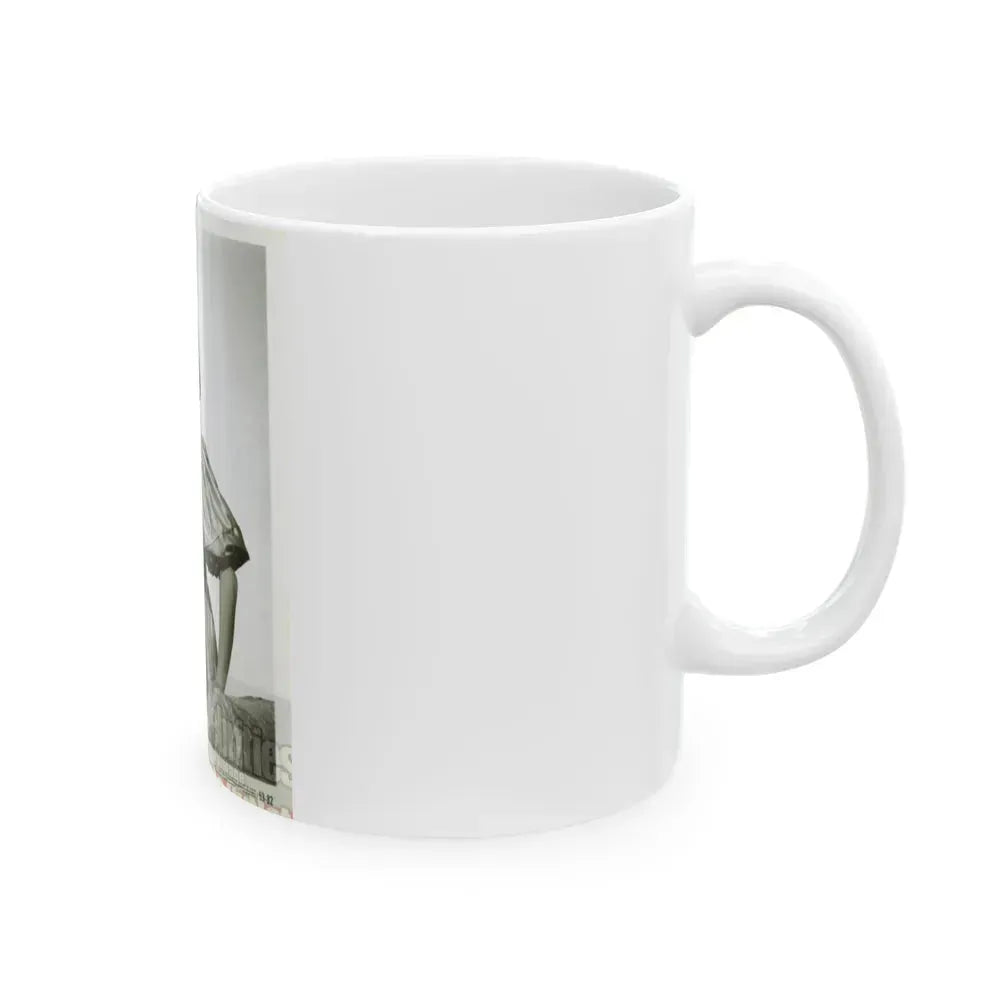 Barbara Rush #34 (Vintage Female Icon) White Coffee Mug - Go Mug Yourself
