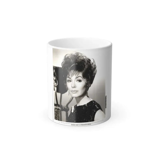 Barbara Rush #44 (Vintage Female Icon) Color Changing Mug 11oz 11oz - Go Mug Yourself