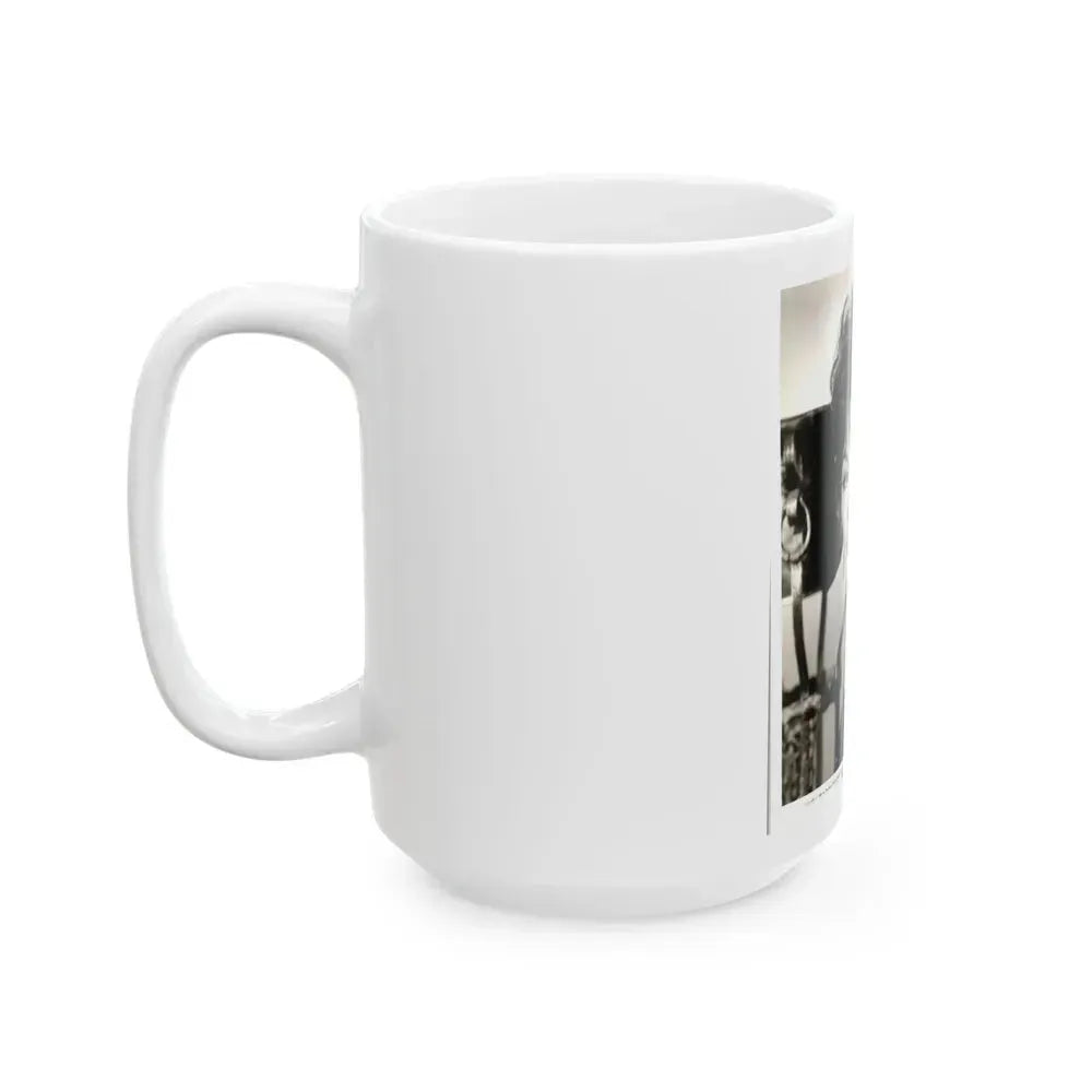 Barbara Rush #44 (Vintage Female Icon) White Coffee Mug - Go Mug Yourself