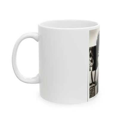 Barbara Rush #44 (Vintage Female Icon) White Coffee Mug - Go Mug Yourself