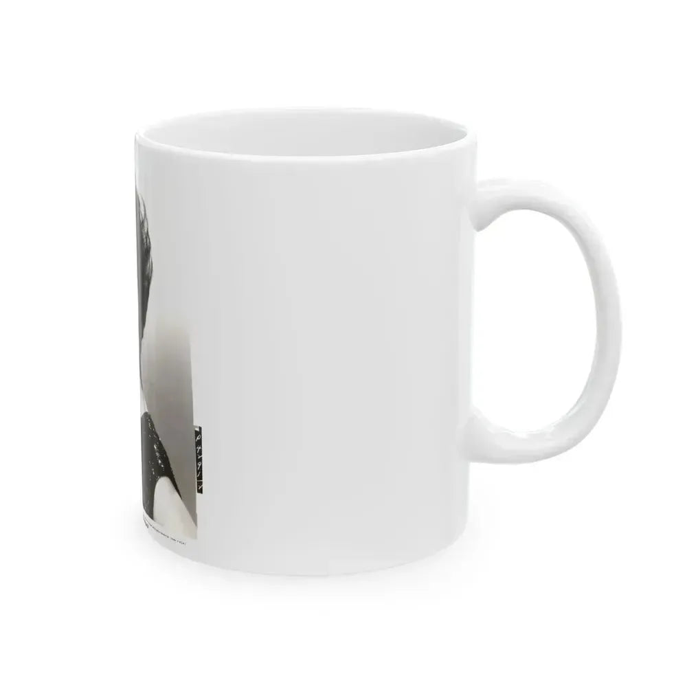 Barbara Rush #44 (Vintage Female Icon) White Coffee Mug - Go Mug Yourself