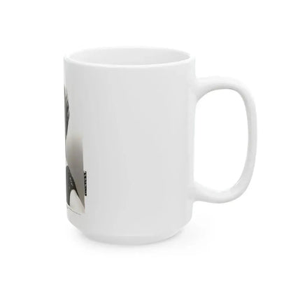 Barbara Rush #44 (Vintage Female Icon) White Coffee Mug - Go Mug Yourself