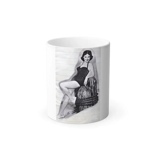 Barbara Rush #54 (Vintage Female Icon) Color Changing Mug 11oz 11oz - Go Mug Yourself