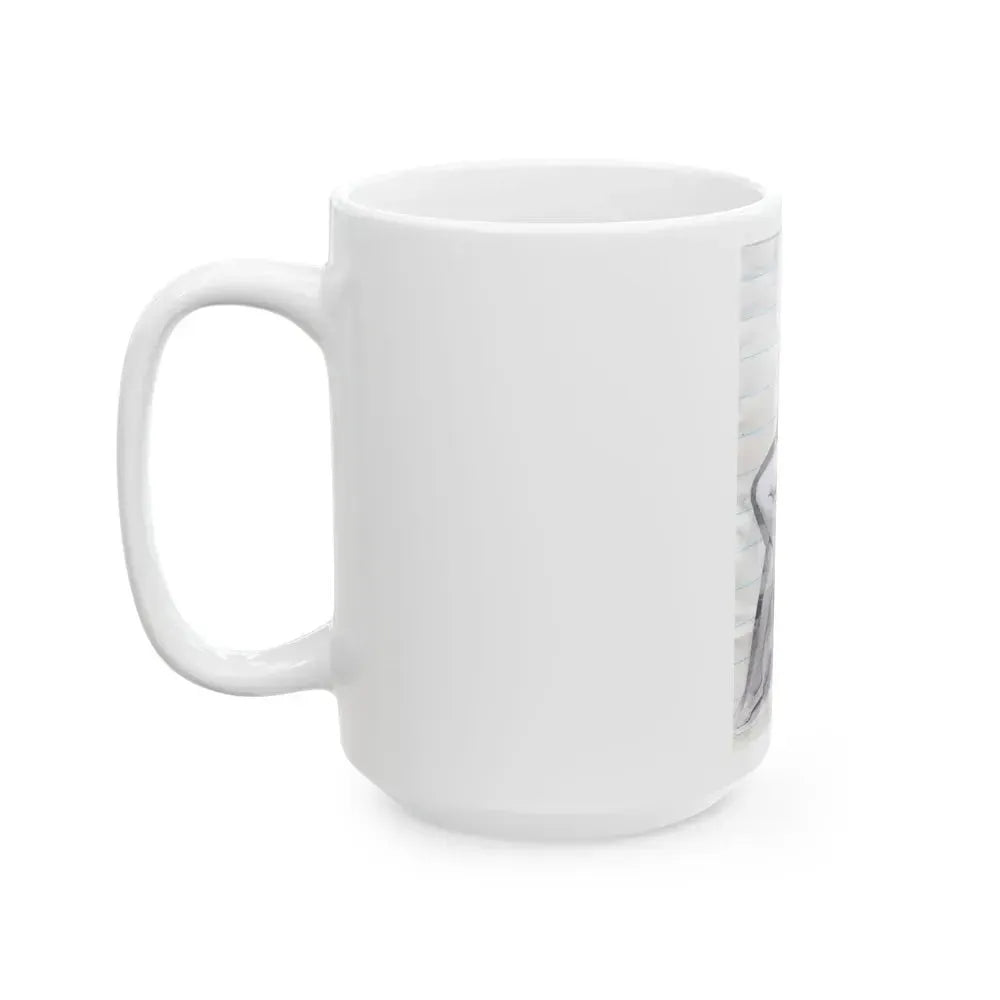 Barbara Rush #54 (Vintage Female Icon) White Coffee Mug - Go Mug Yourself