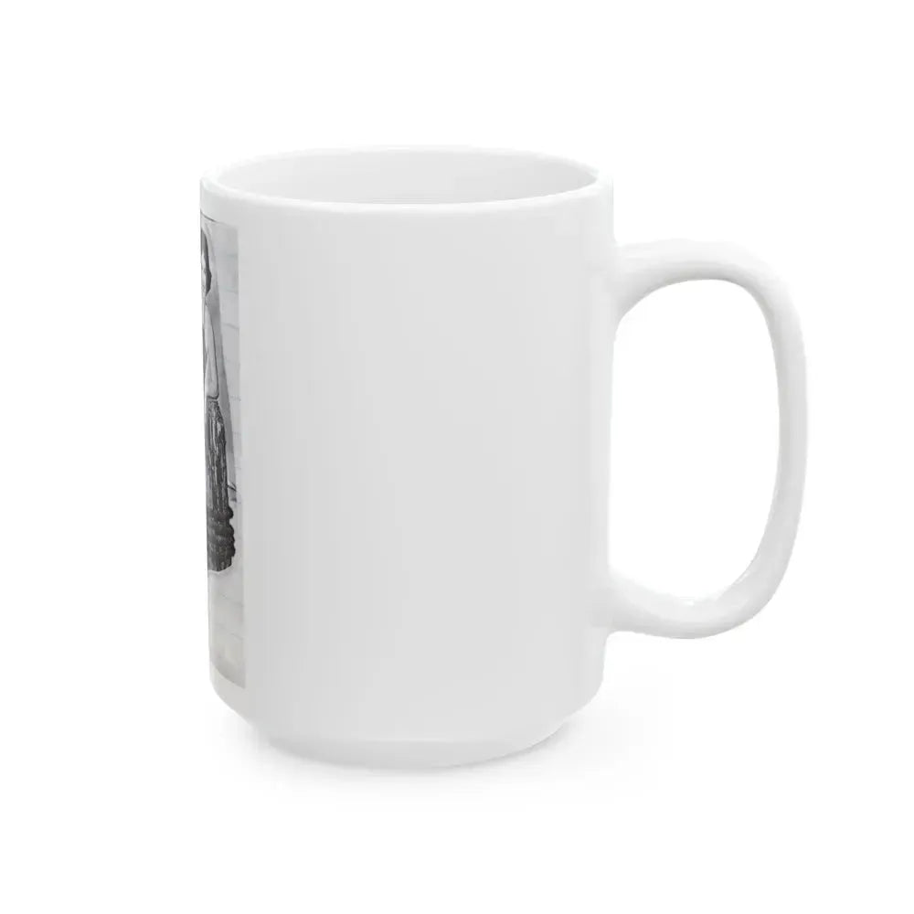 Barbara Rush #54 (Vintage Female Icon) White Coffee Mug - Go Mug Yourself