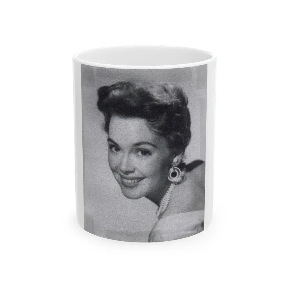 Barbara Rush #55 (Vintage Female Icon) White Coffee Mug 11oz - Go Mug Yourself