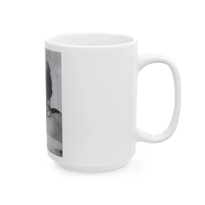 Barbara Rush #55 (Vintage Female Icon) White Coffee Mug - Go Mug Yourself