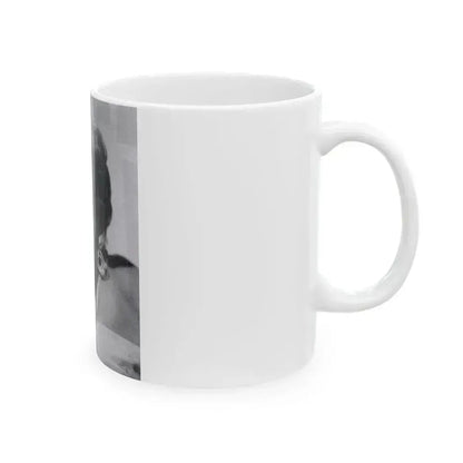 Barbara Rush #55 (Vintage Female Icon) White Coffee Mug - Go Mug Yourself