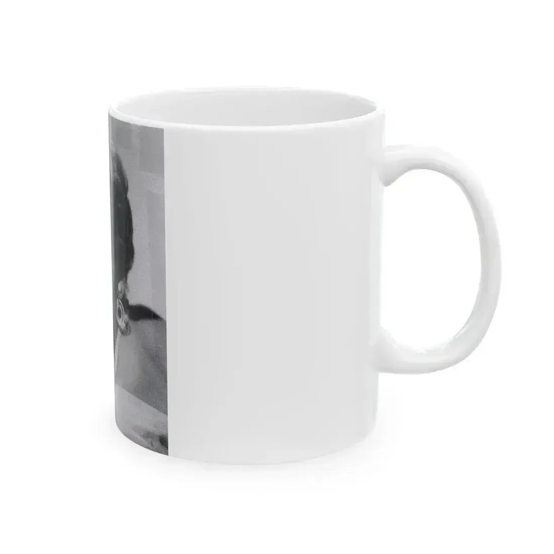 Barbara Rush #55 (Vintage Female Icon) White Coffee Mug - Go Mug Yourself