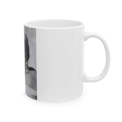 Barbara Rush #55 (Vintage Female Icon) White Coffee Mug - Go Mug Yourself