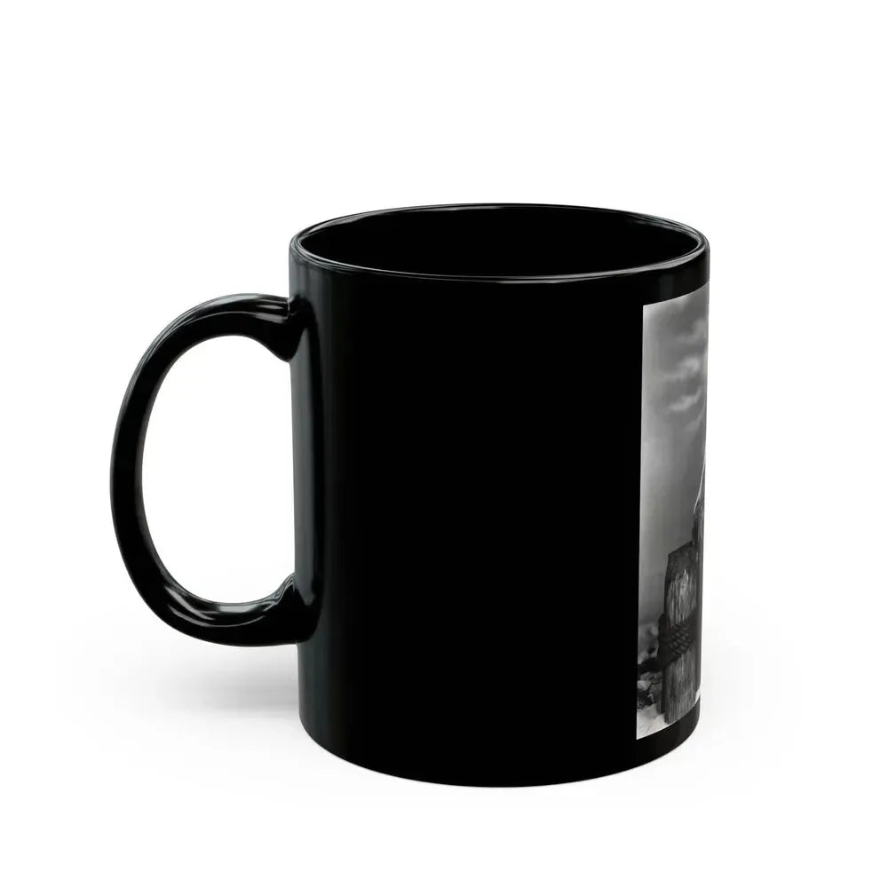 Barbara Rush #56 (Vintage Female Icon) Black Coffee Mug - Go Mug Yourself
