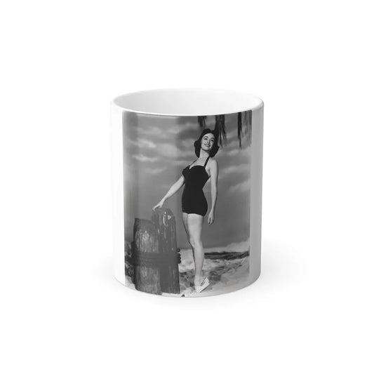 Barbara Rush #56 (Vintage Female Icon) Color Changing Coffee Mug 11oz - Go Mug Yourself