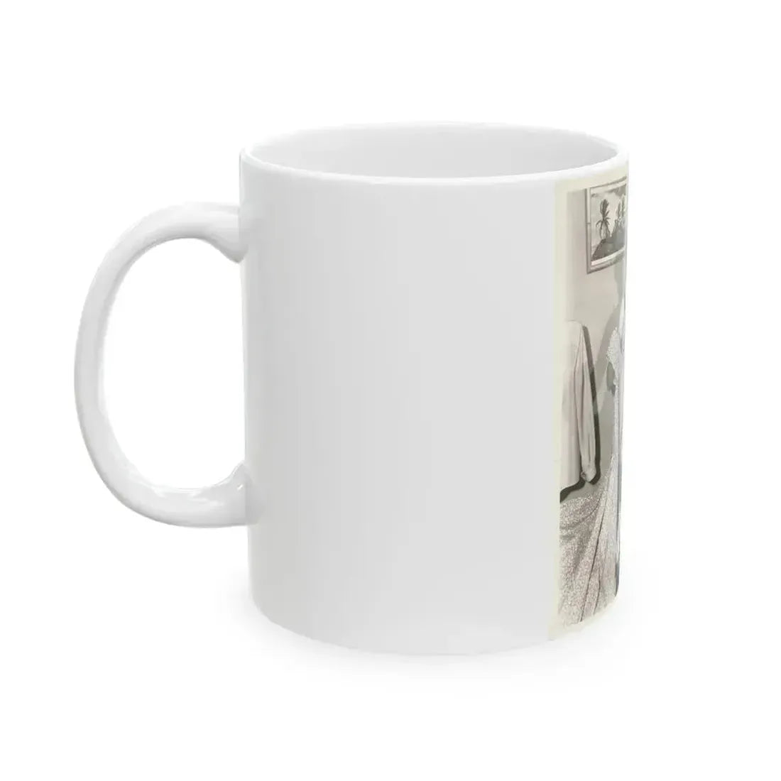 Barbara Rush #61 (Vintage Female Icon) White Coffee Mug - Go Mug Yourself