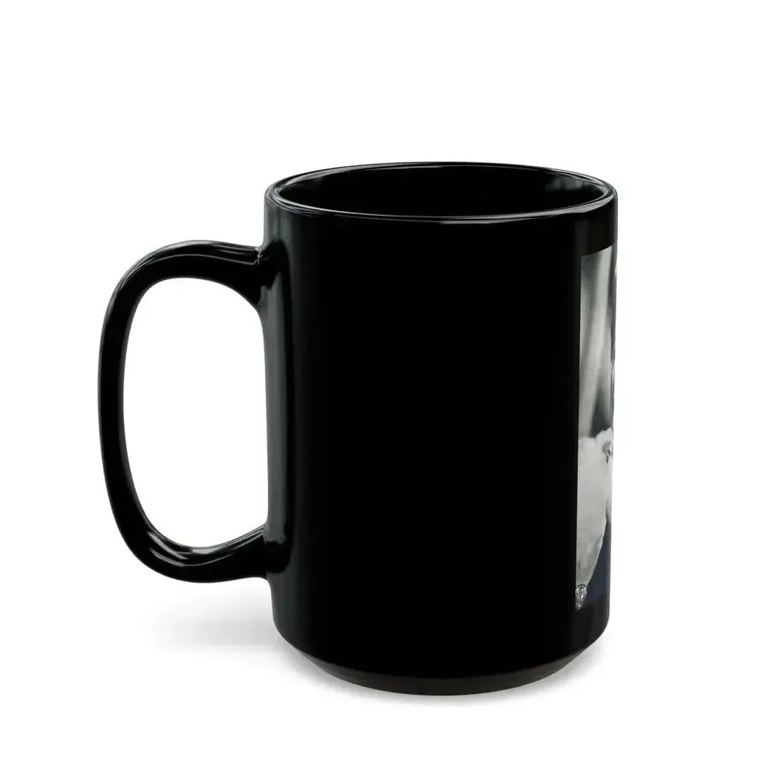 Barbara Rush #62 (Vintage Female Icon) Black Coffee Mug - Go Mug Yourself