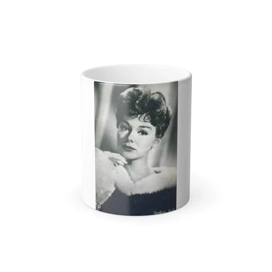 Barbara Rush #62 (Vintage Female Icon) Color Changing Coffee Mug 11oz - Go Mug Yourself
