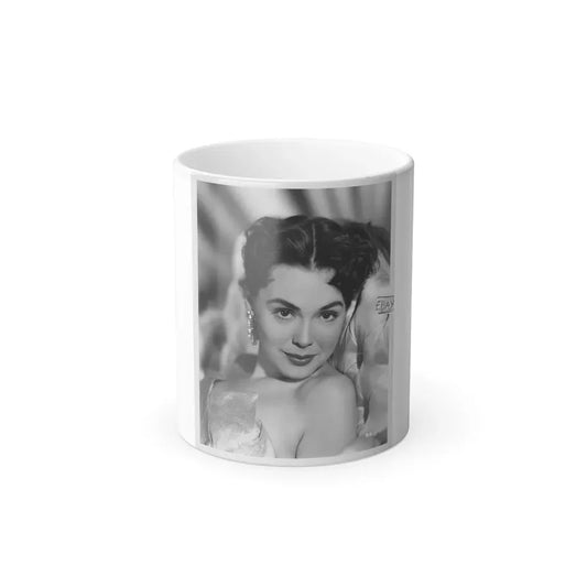 Barbara Rush #63 (Vintage Female Icon) Color Changing Coffee Mug 11oz - Go Mug Yourself