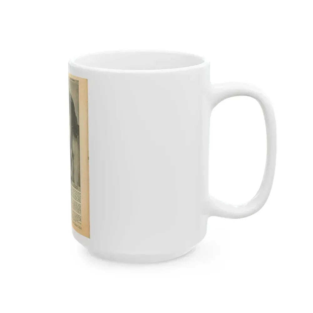 Barbara Rush #67 - Add (Vintage Female Icon) White Coffee Mug - Go Mug Yourself