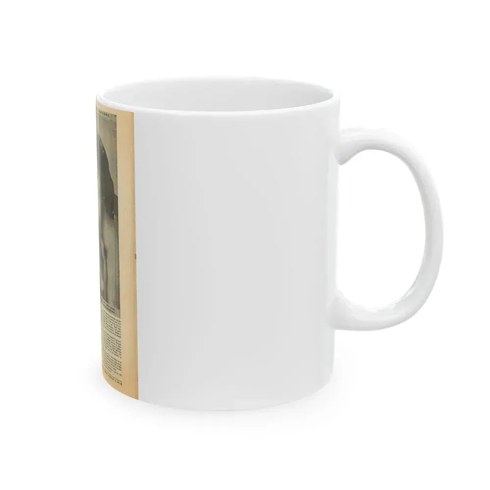 Barbara Rush #67 - Add (Vintage Female Icon) White Coffee Mug - Go Mug Yourself