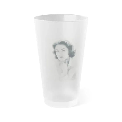 Barbara Rush #75 (Vintage Female Icon) Frosted Pint Glass 16oz 16oz Frosted - Go Mug Yourself