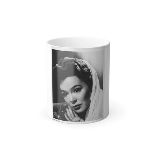 Barbara Rush #85 (Vintage Female Icon) Color Changing Coffee Mug 11oz - Go Mug Yourself