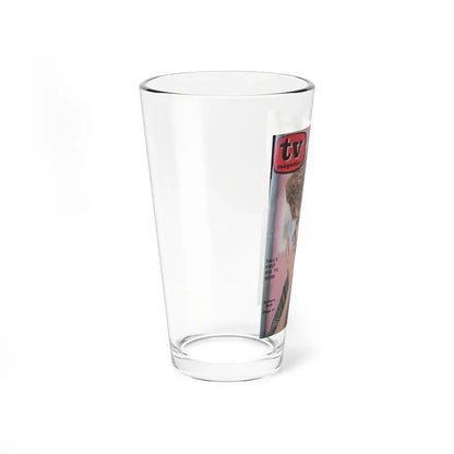 Barbara Rush #86 - T.V. Guide Mag. Cover (Vintage Female Icon) Pint Glass 16oz - Go Mug Yourself