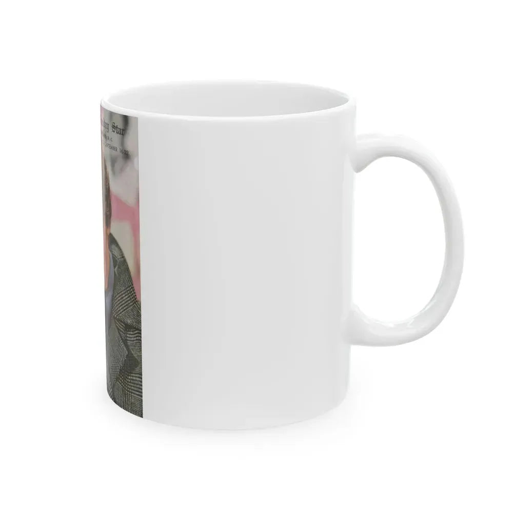 Barbara Rush #86 - T.V. Guide Mag. Cover (Vintage Female Icon) White Coffee Mug - Go Mug Yourself