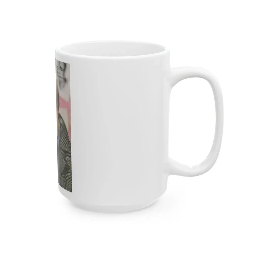 Barbara Rush #86 - T.V. Guide Mag. Cover (Vintage Female Icon) White Coffee Mug - Go Mug Yourself