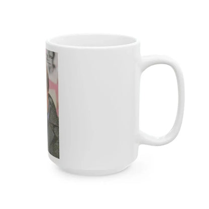 Barbara Rush #86 - T.V. Guide Mag. Cover (Vintage Female Icon) White Coffee Mug - Go Mug Yourself