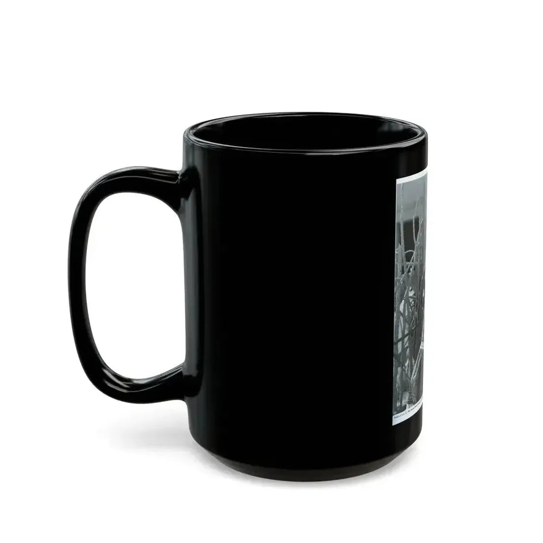 Barbara Rush #93 (Vintage Female Icon) Black Coffee Mug - Go Mug Yourself