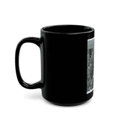 Barbara Rush #93 (Vintage Female Icon) Black Coffee Mug - Go Mug Yourself