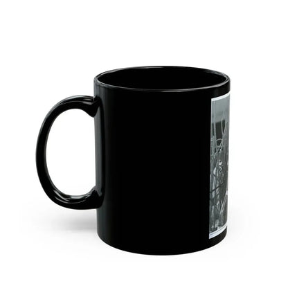 Barbara Rush #93 (Vintage Female Icon) Black Coffee Mug - Go Mug Yourself