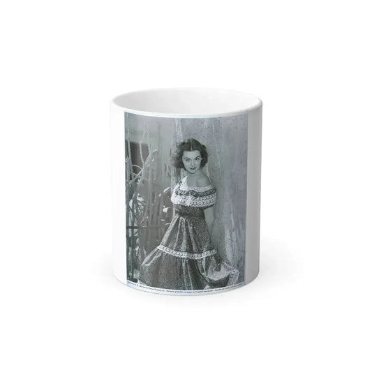 Barbara Rush #93 (Vintage Female Icon) Color Changing Mug 11oz 11oz - Go Mug Yourself