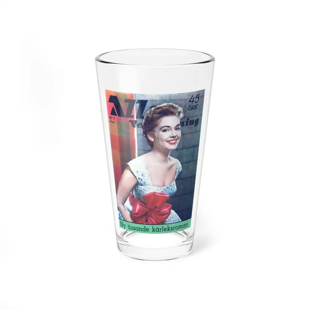 Barbara Rush #94 - Mag. Cover (Vintage Female Icon) Pint Glass 16oz 16oz - Go Mug Yourself