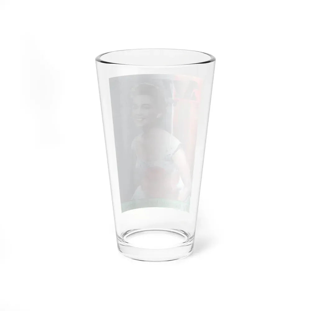 Barbara Rush #94 - Mag. Cover (Vintage Female Icon) Pint Glass 16oz - Go Mug Yourself