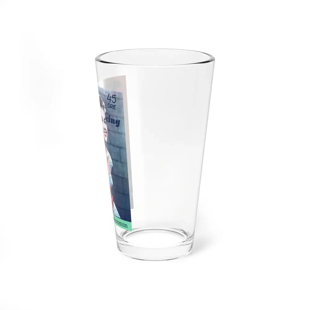 Barbara Rush #94 - Mag. Cover (Vintage Female Icon) Pint Glass 16oz - Go Mug Yourself