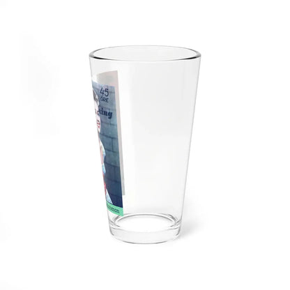 Barbara Rush #94 - Mag. Cover (Vintage Female Icon) Pint Glass 16oz - Go Mug Yourself