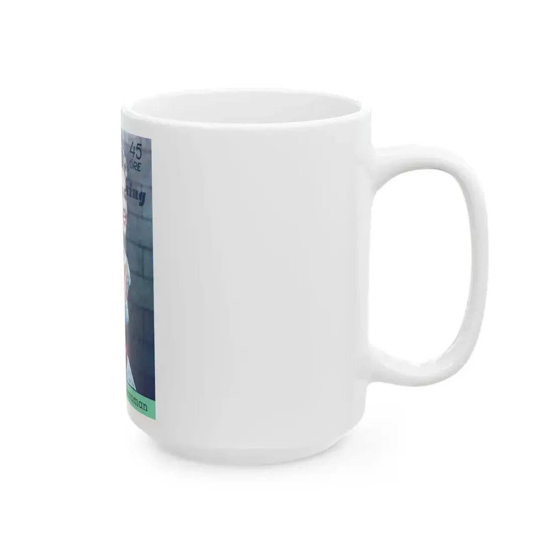 Barbara Rush #94 - Mag. Cover (Vintage Female Icon) White Coffee Mug - Go Mug Yourself