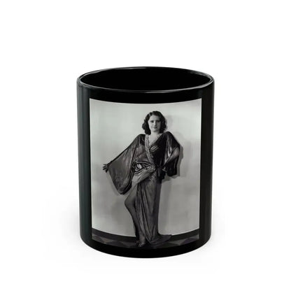 Barbara Stanwyck #10 (Vintage Female Icon) Black Coffee Mug 11oz - Go Mug Yourself