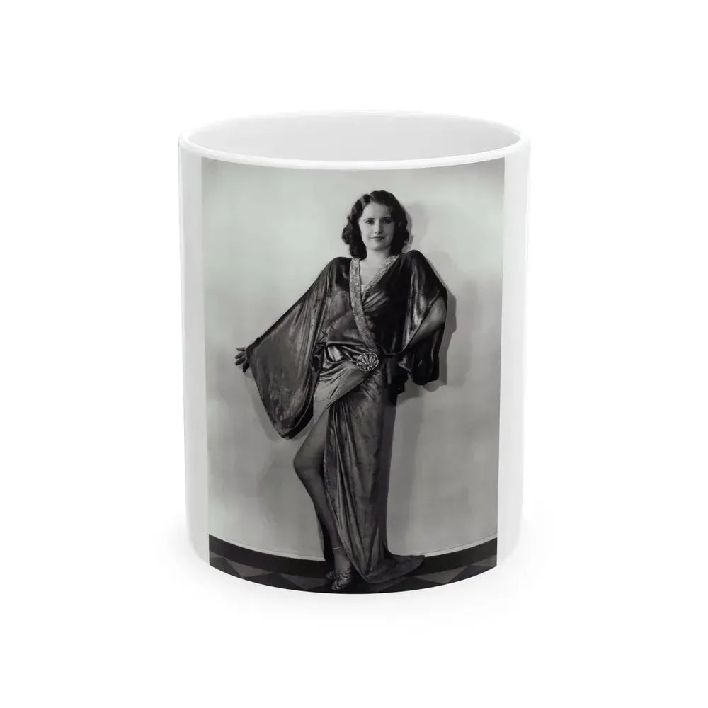 Barbara Stanwyck #10 (Vintage Female Icon) White Coffee Mug 11oz - Go Mug Yourself