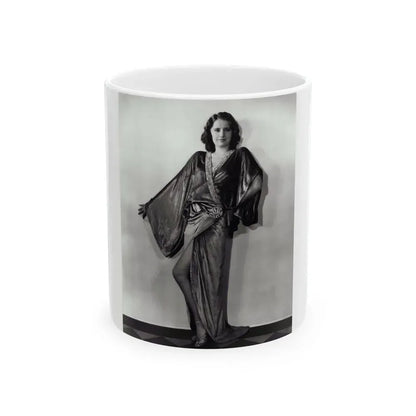 Barbara Stanwyck #10 (Vintage Female Icon) White Coffee Mug 11oz - Go Mug Yourself