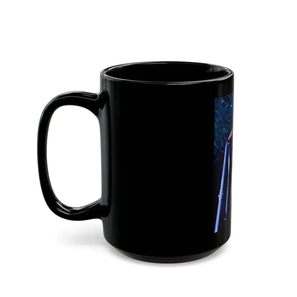 Barbara Stanwyck #134 (Vintage Female Icon) Black Coffee Mug - Go Mug Yourself