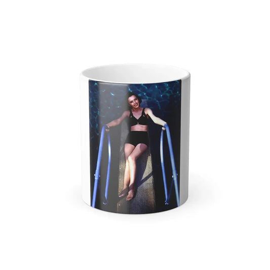 Barbara Stanwyck #134 (Vintage Female Icon) Color Changing Coffee Mug 11oz - Go Mug Yourself