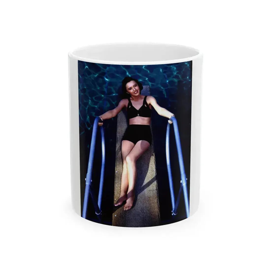 Barbara Stanwyck #134 (Vintage Female Icon) White Coffee Mug 11oz - Go Mug Yourself