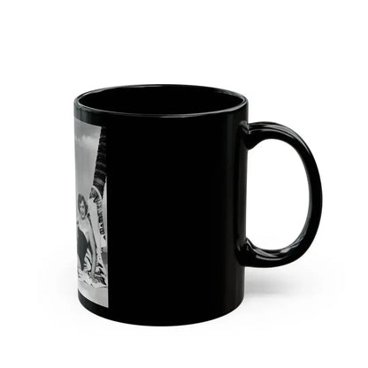Barbara Stanwyck #151 (Vintage Female Icon) Black Coffee Mug - Go Mug Yourself