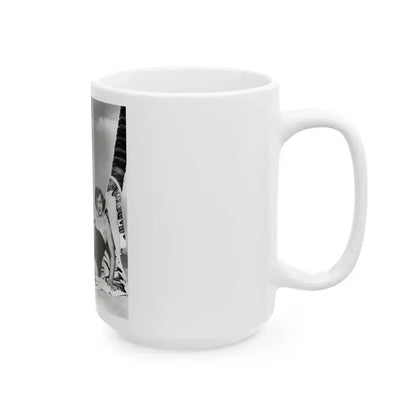 Barbara Stanwyck #151 (Vintage Female Icon) White Coffee Mug - Go Mug Yourself