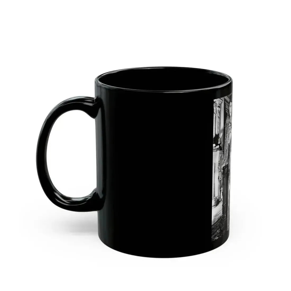 Barbara Stanwyck #152 (Vintage Female Icon) Black Coffee Mug - Go Mug Yourself