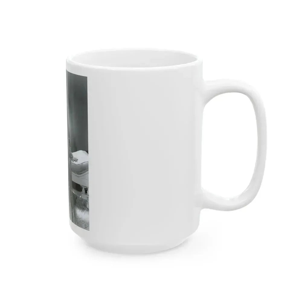 Barbara Stanwyck #153 (Vintage Female Icon) White Coffee Mug - Go Mug Yourself