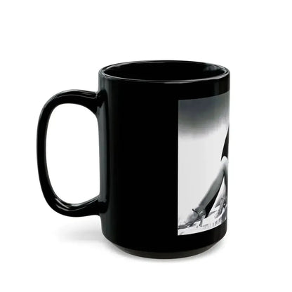 Barbara Stanwyck #155 (Vintage Female Icon) Black Coffee Mug - Go Mug Yourself